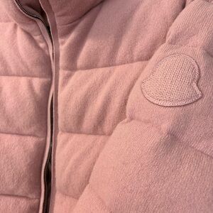 Moncler Blush Quilted Outerwear